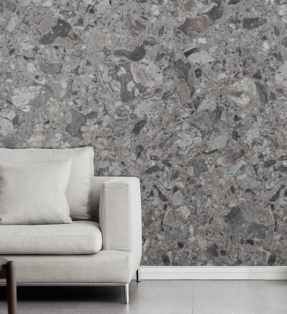 Autocolant decorativ pentru mobila si perete model marmura gri 67.5cm x 5m