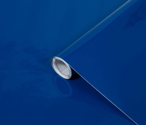 Folie autocolanta d-c-fix pentru mobilier culoare albastru lucios