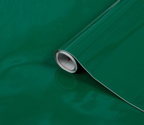Autocolant d-c-fix pentru mobilier culoare verde smarald lucios