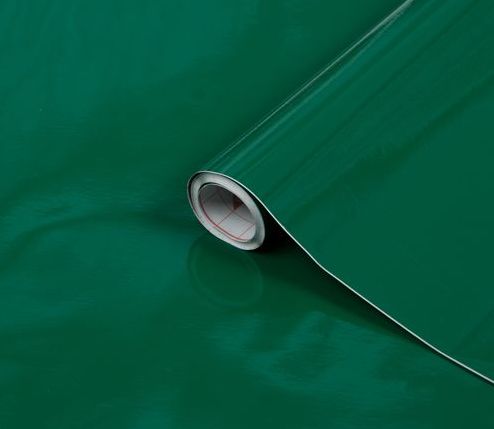 Folie autocolanta d-c-fix pentru mobilier culoare verde smarald lucios