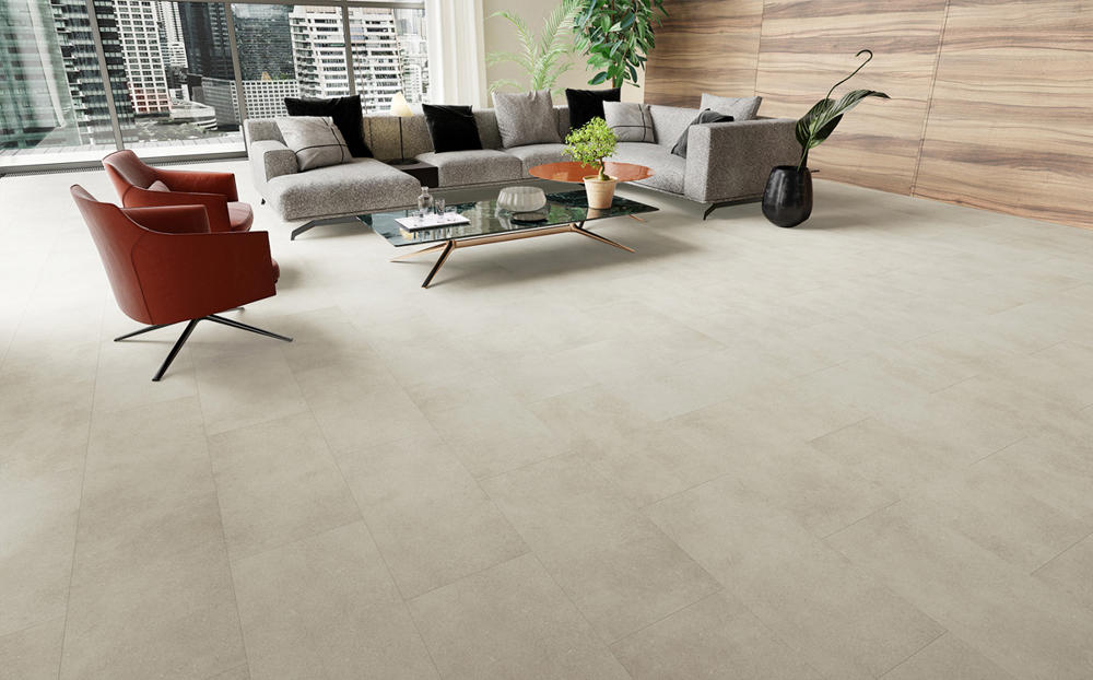 Pardoseala SPC Classen Ceramin Tiles Donna Oryx White