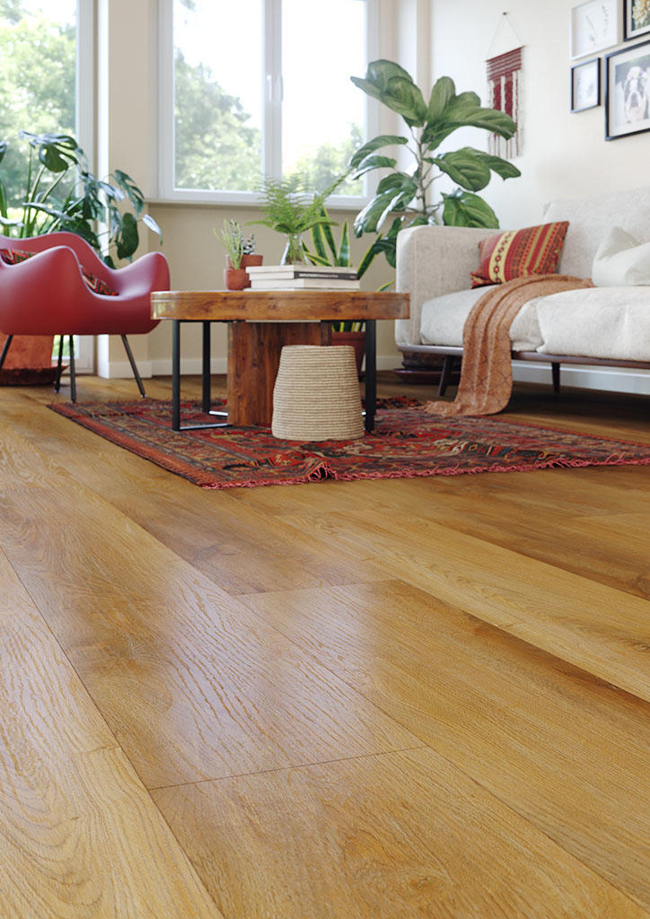 Pardoseala SPC colectia Amaron Wood Acoustic, Sierra Oak, Arbiton