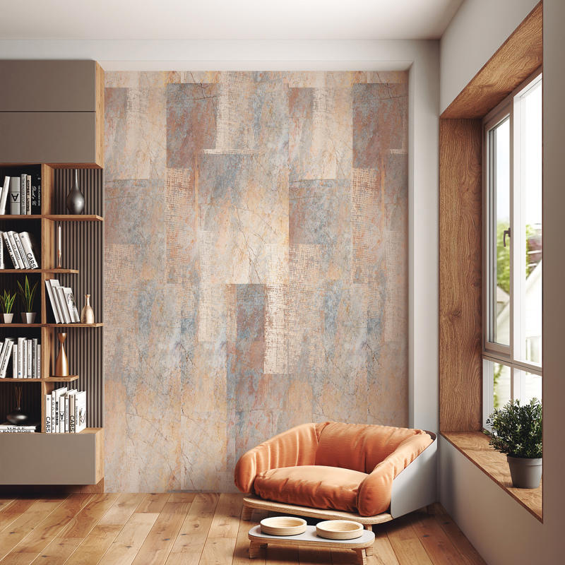 Tapet autoadeziv aspect industrial Atacama Linea colectia Lineafix Wall