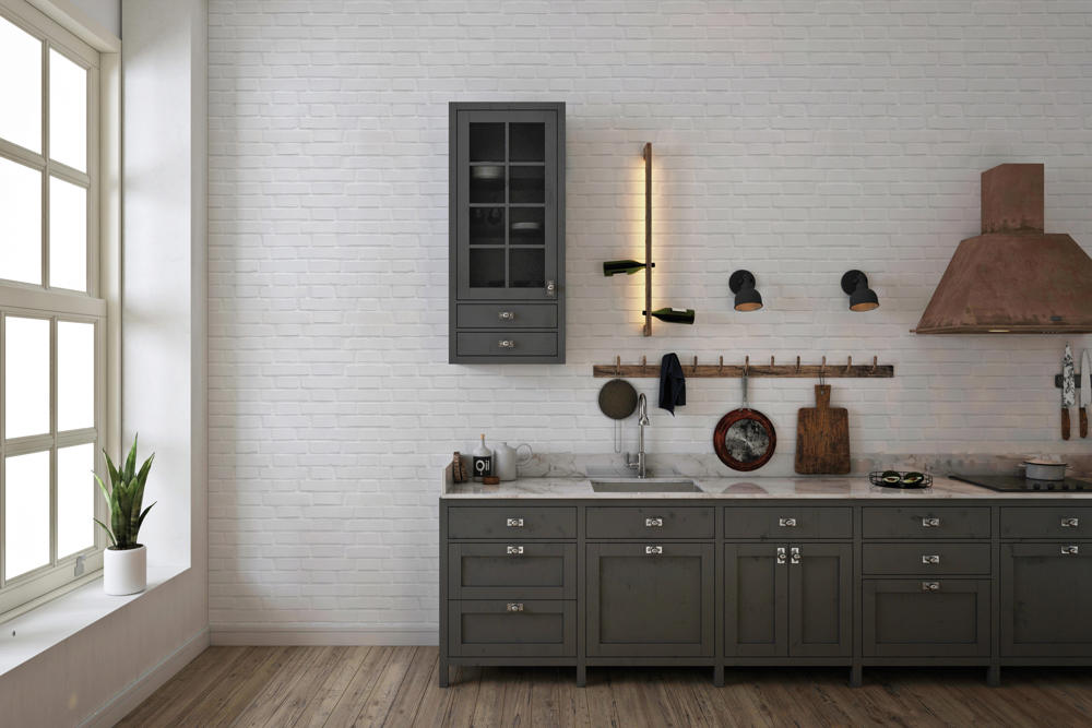 Tapet autoadeziv caramida alba Ladrillo Blanco Linea colectia Lineafix Wall
