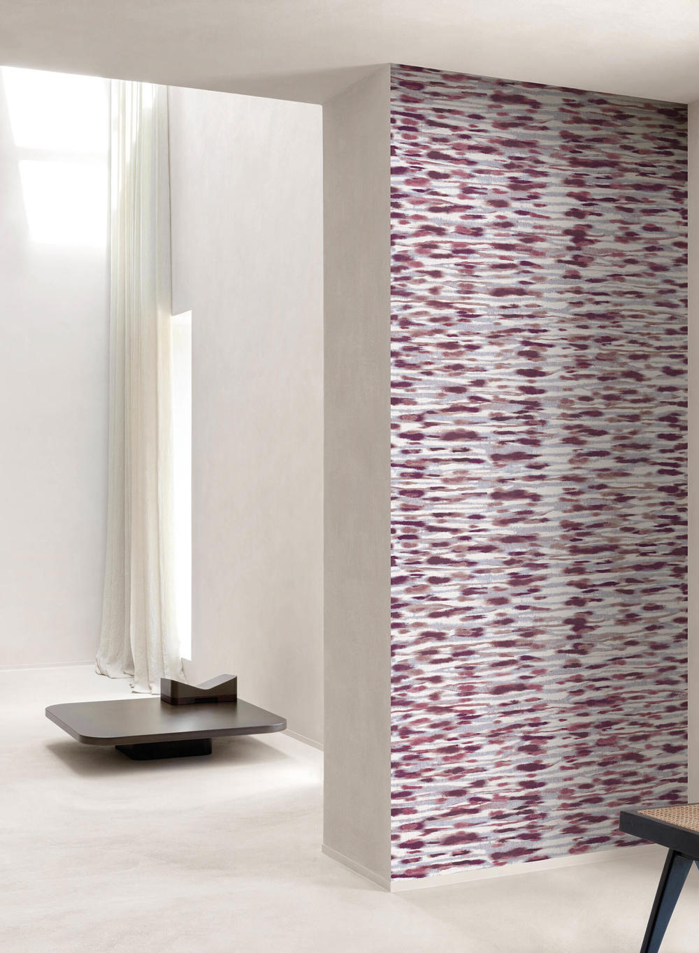 Tapet decorativ Khroma colectia Erosion cod 504 Mimicry Burgundy